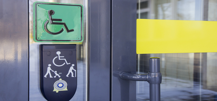 automatic handicap door opener in San Lorenzo